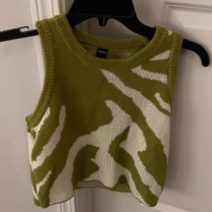 Shein Crop Sweater Vest